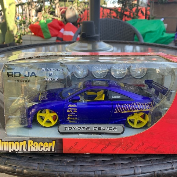 Jada Toys Import Racer Diecast Metal Toyota Celica 1:24 - Picture 1 of 9